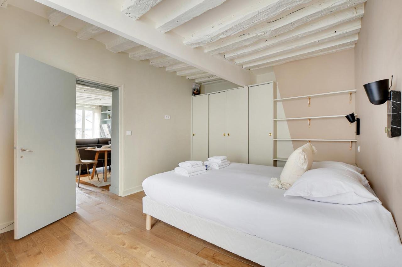 Chic Apartment -1Br-4P- Haut Marais - Republique Paris Exterior foto