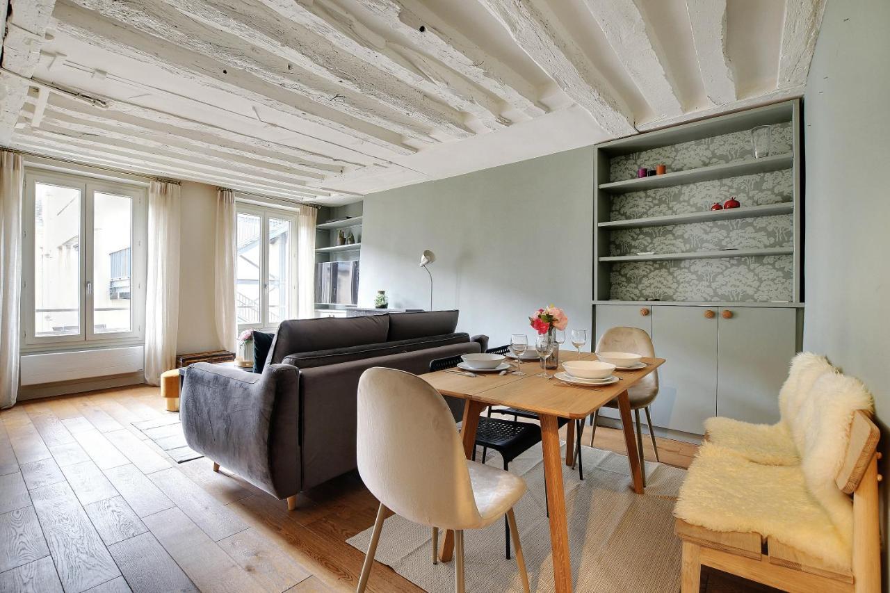 Chic Apartment -1Br-4P- Haut Marais - Republique Paris Exterior foto