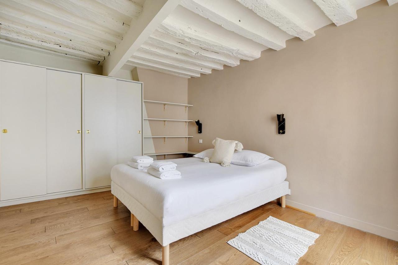Chic Apartment -1Br-4P- Haut Marais - Republique Paris Exterior foto